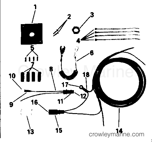 1991 Rigging Accessories - Electrical System - EMERGENCY IGNITION CUTOFF SWITCH - DUAL ENGINE