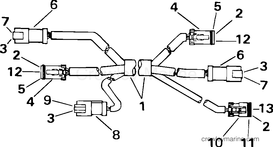 2001-2004 Rigging Accessories - Electrical System - EXTENSION CABLE