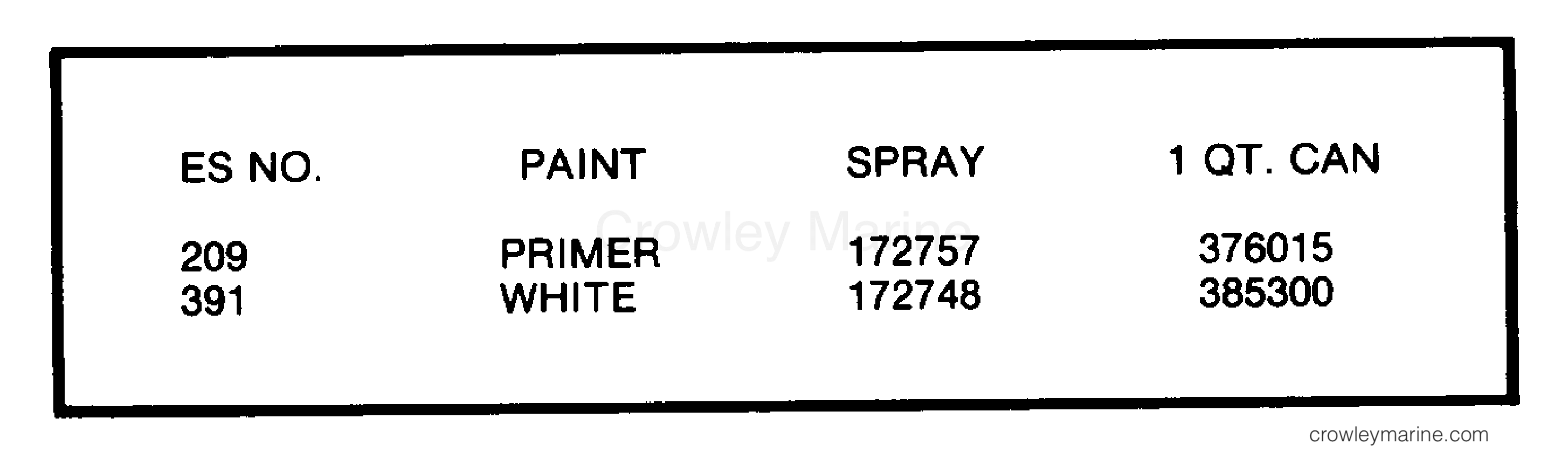 1980 Outboard 150 - J150TXCSF - PAINT