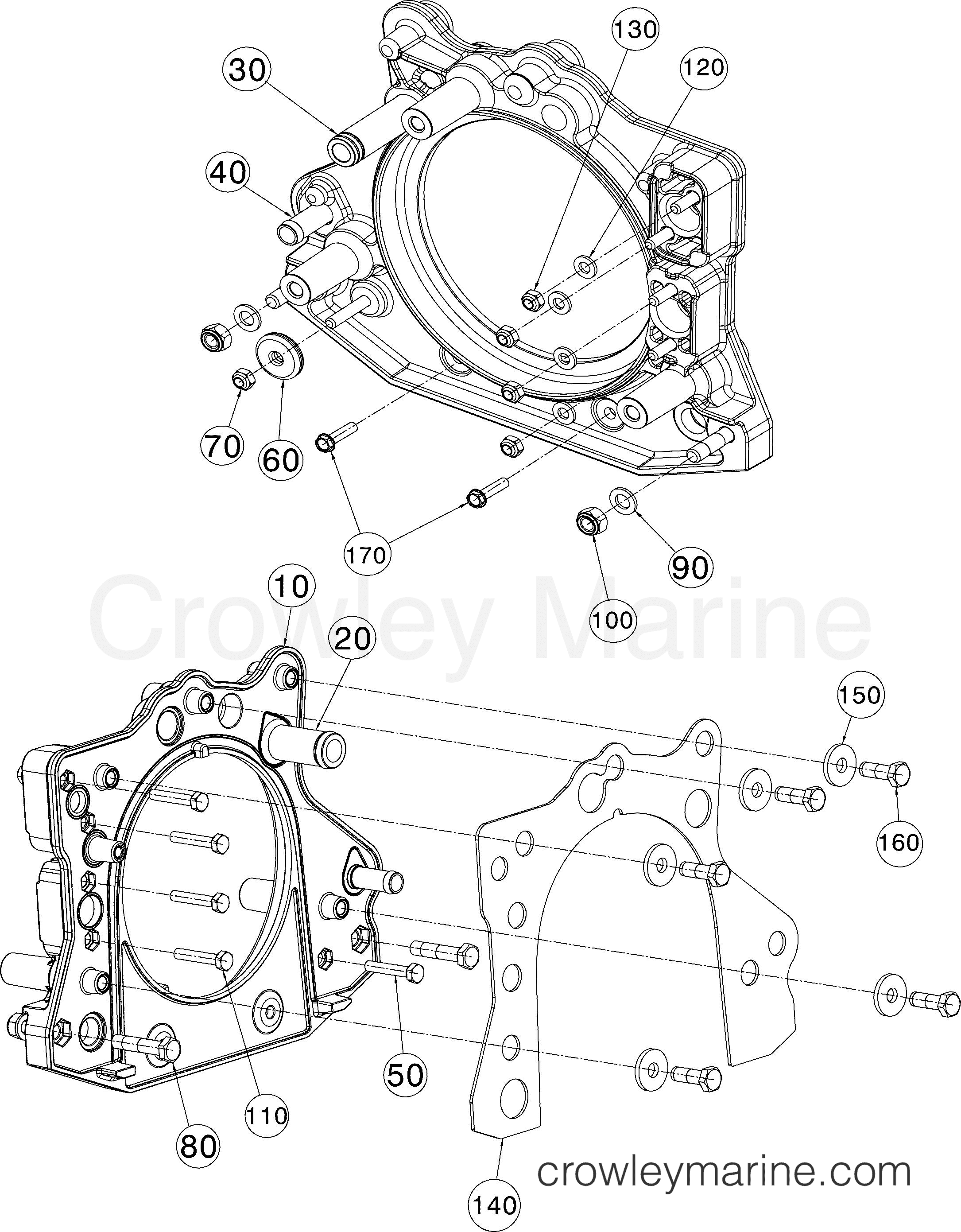 AB Powertrain 90 - 440029ABA - PUMP SUPPORT KIT