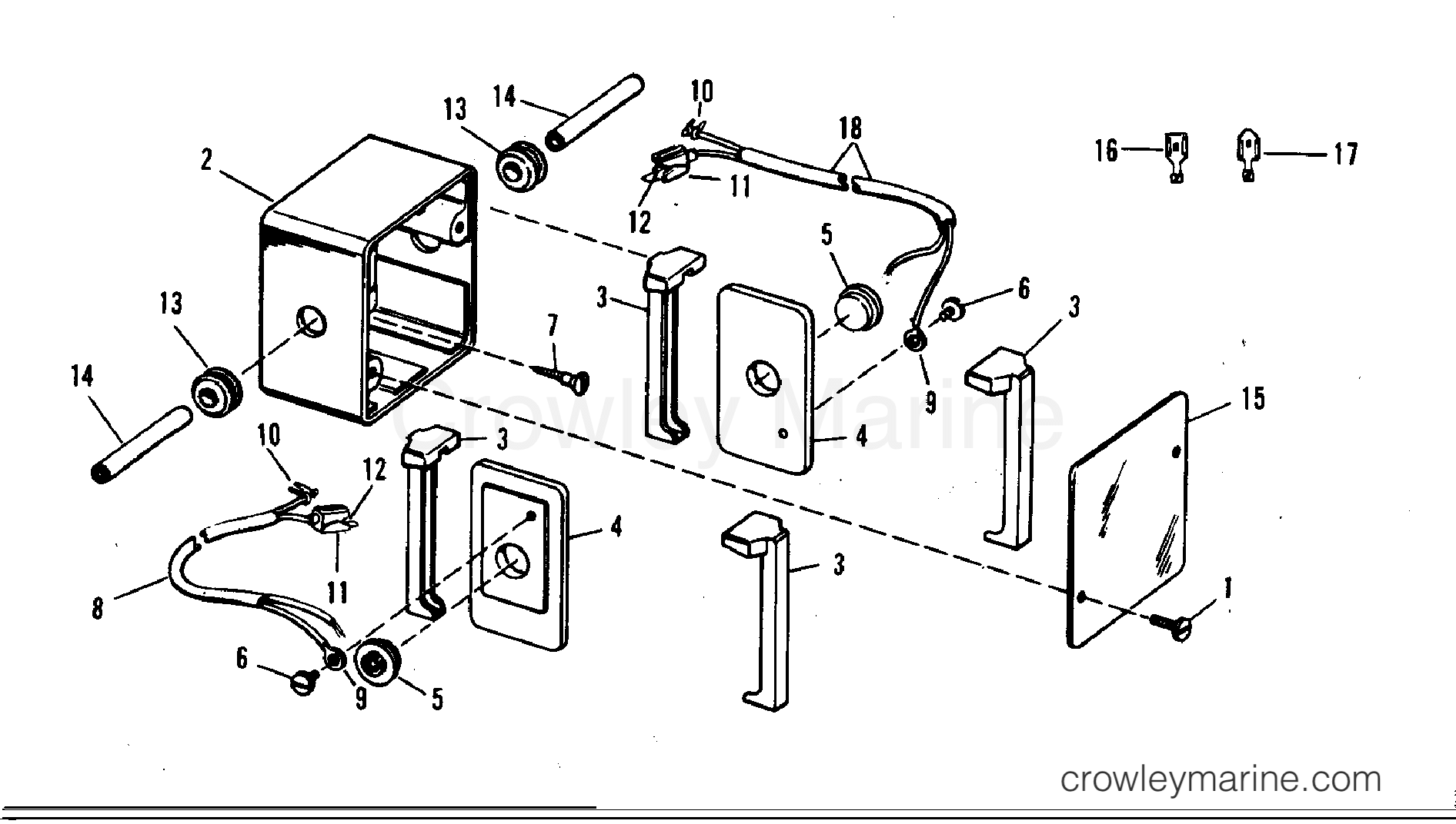 1974 Rigging Accessories - Electrical System - CURRENT COUPLER KIT