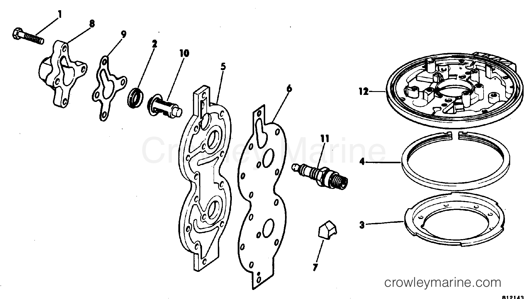 1981 Rigging Accessories - Miscellaneous - THERMOSTAT KIT 40 MODELS
