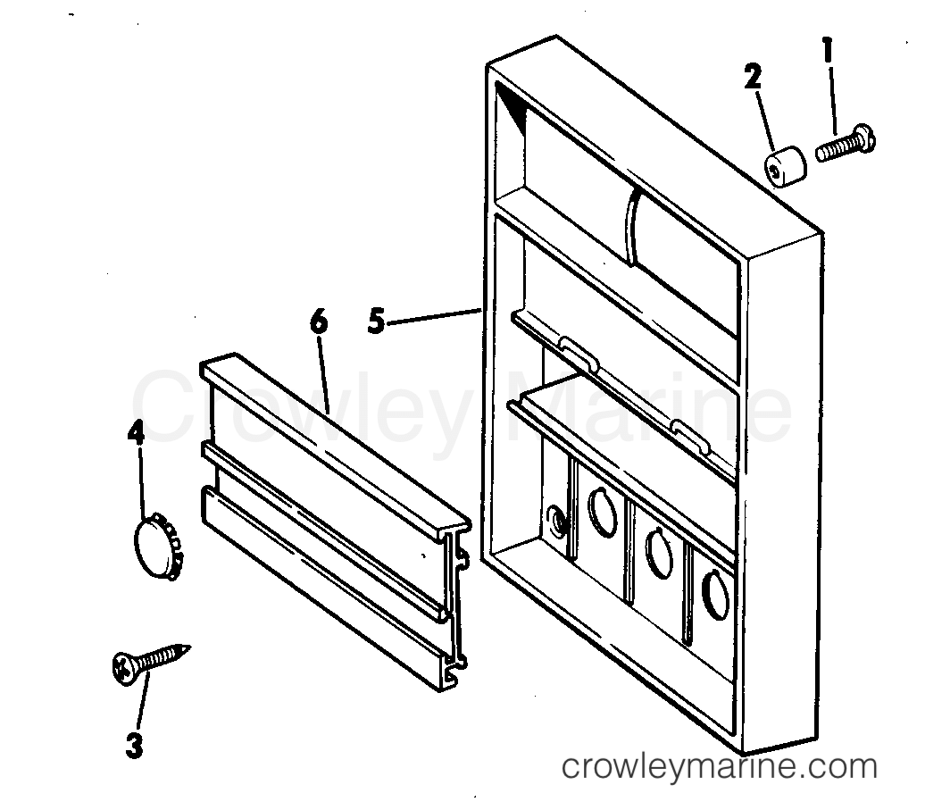 1974 Rigging Accessories - Instruments - PANEL KIT