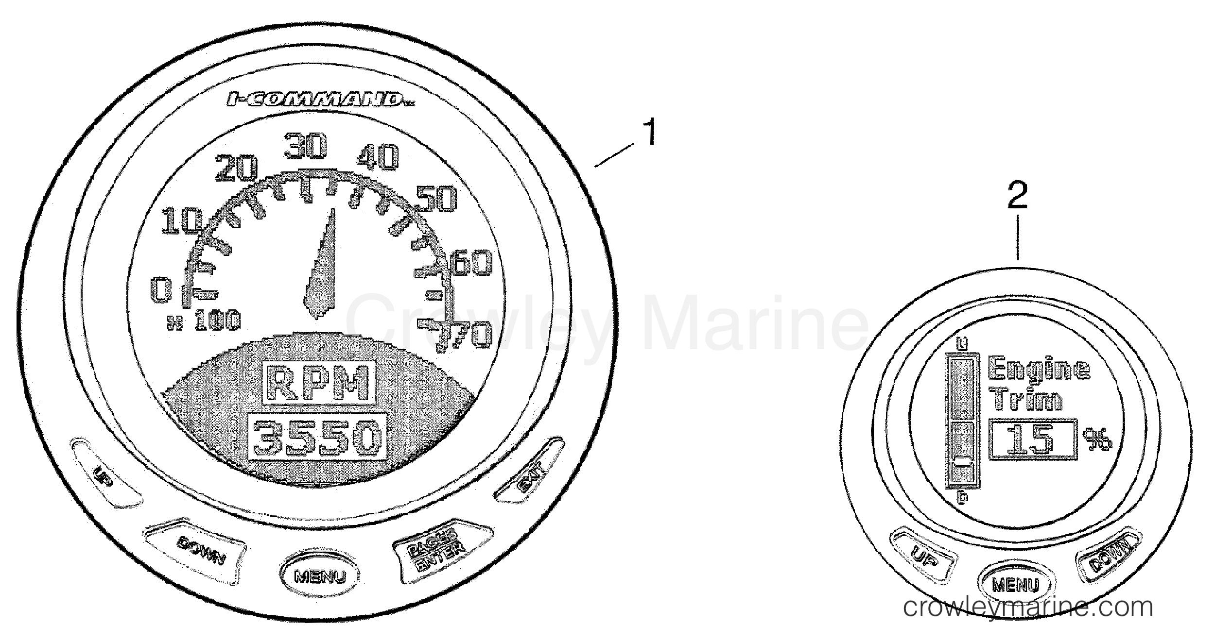GAUGES DIGITAL 20052010 Rigging Accessories Instruments