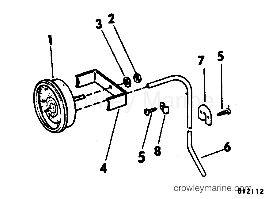 1982 Rigging Accessories - Instruments - SPEEDOMETER KIT - FLUSH MOUNT - 85 MPH