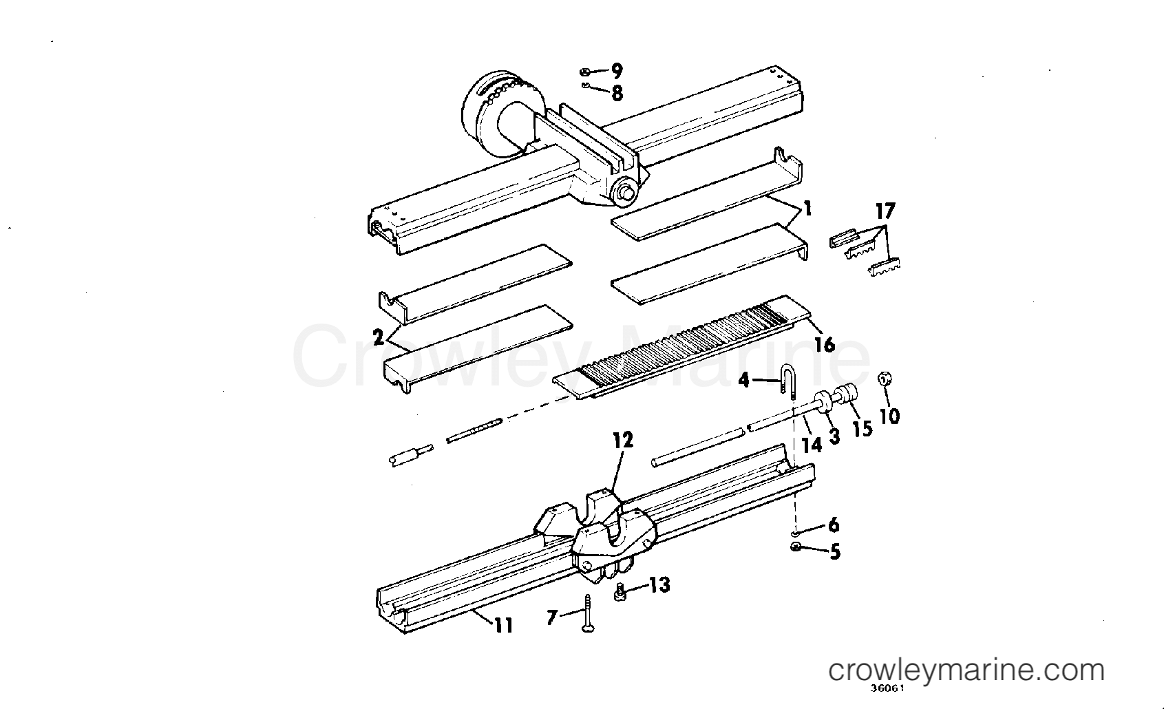 1976 Rigging Accessories - Steering - OVER-UNDER ADAPTER KIT