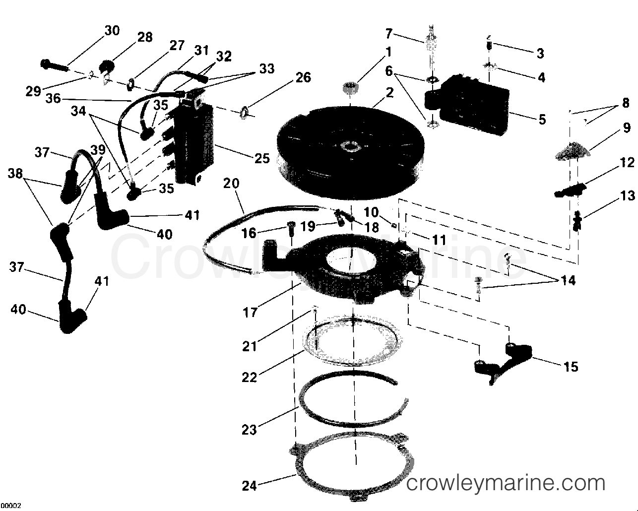 1988 Outboard 4 - E4RCCS - IGNITION