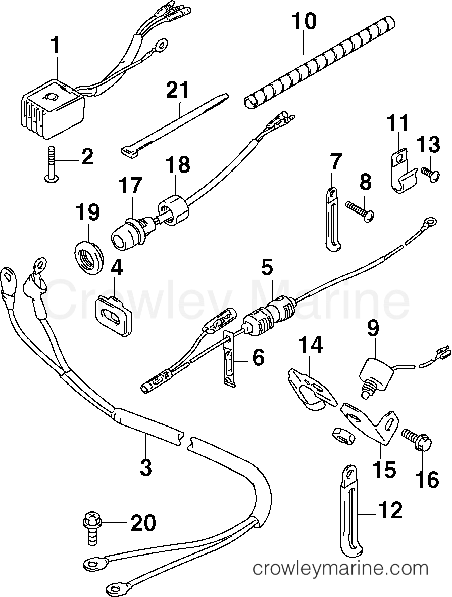 2003 Outboard 15 - J15TE4STC - ELECTRICAL