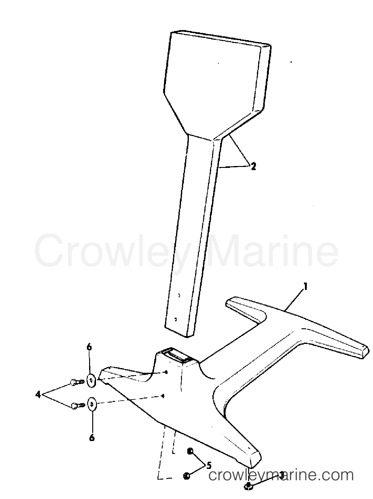 1979 Rigging Accessories - Miscellaneous - ENGINE DISPLAY STAND 6 - 35
