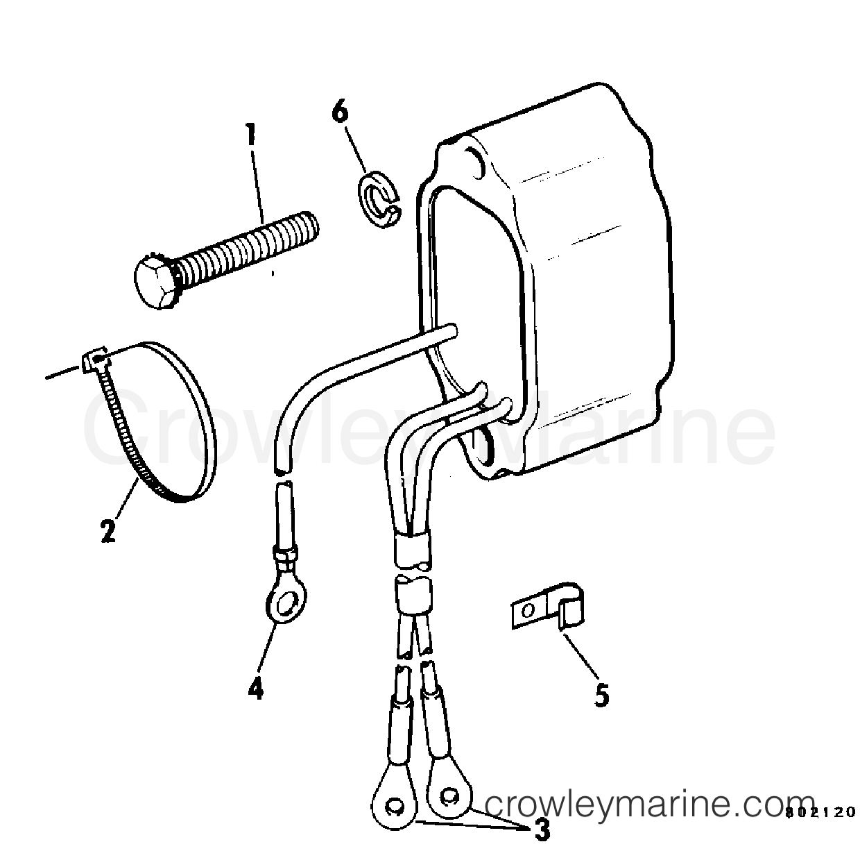 1980 Rigging Accessories - Electrical System - REGULATOR KIT V-4-V-6