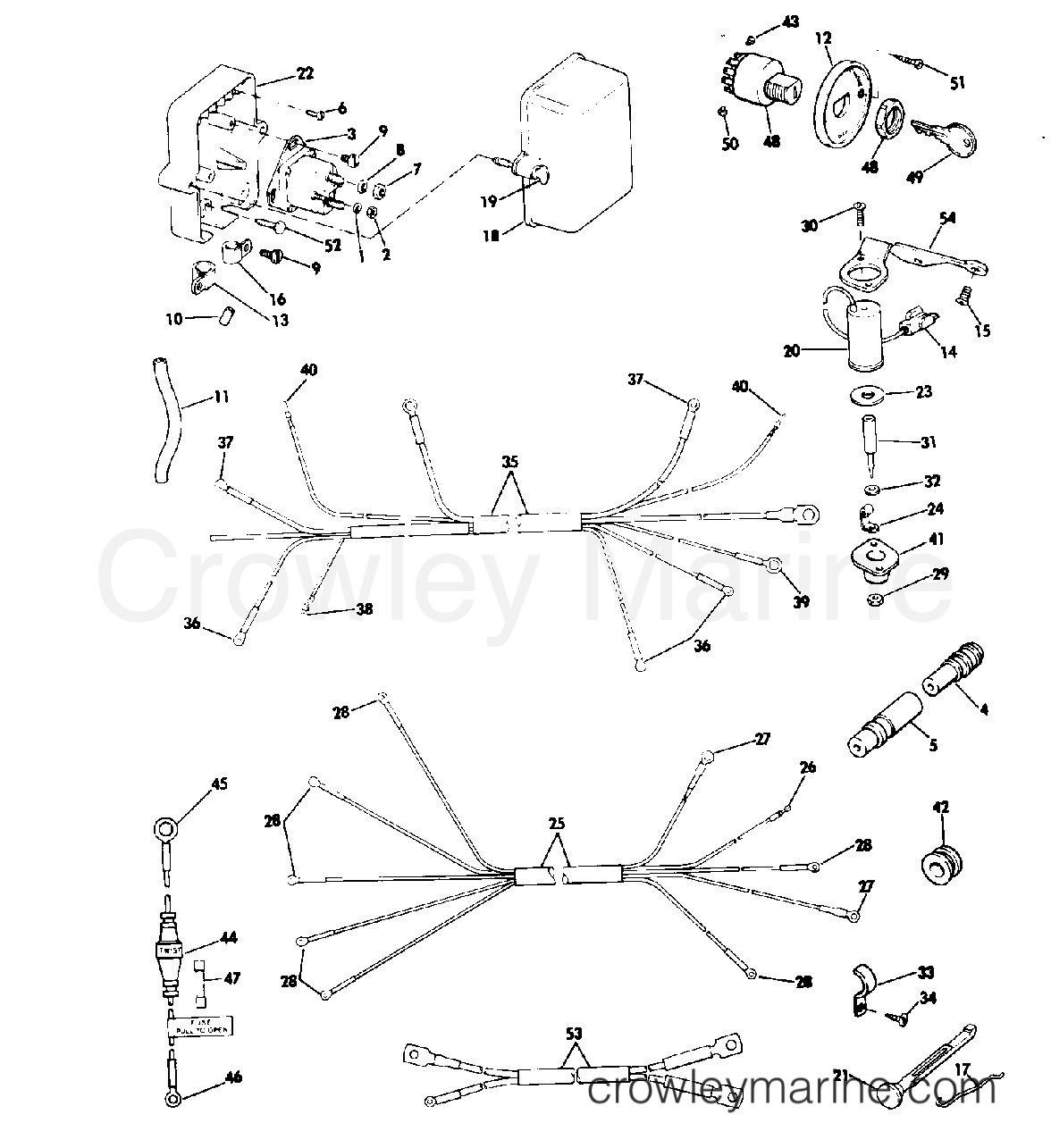 1980 Rigging Accessories - Electrical System - REMOTE STARTING KIT