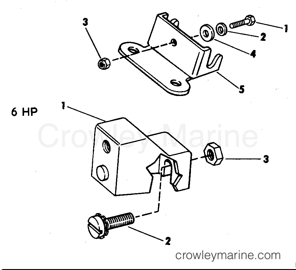 1972 Rigging Accessories - Steering - REMOTE CTRL. & STEER.CON. KIT 18, 20, 25 & 40 HP PUSH PULL