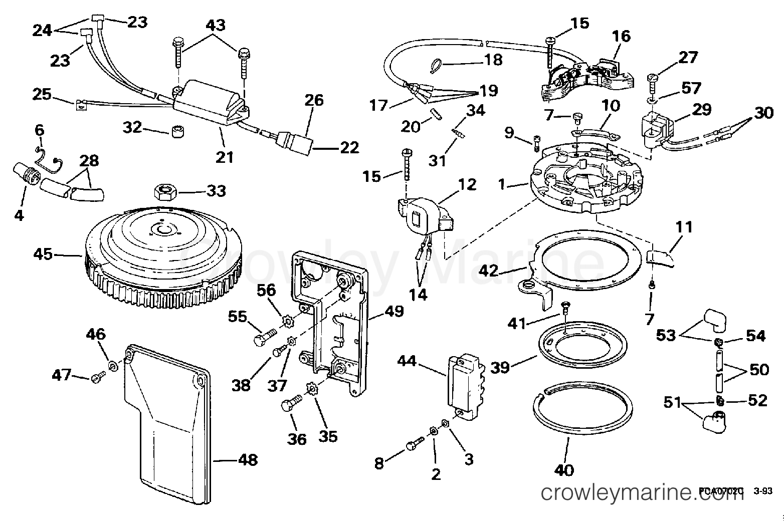 1997 Outboard 40 - SJ40RSLD - IGNITION SYSTEM