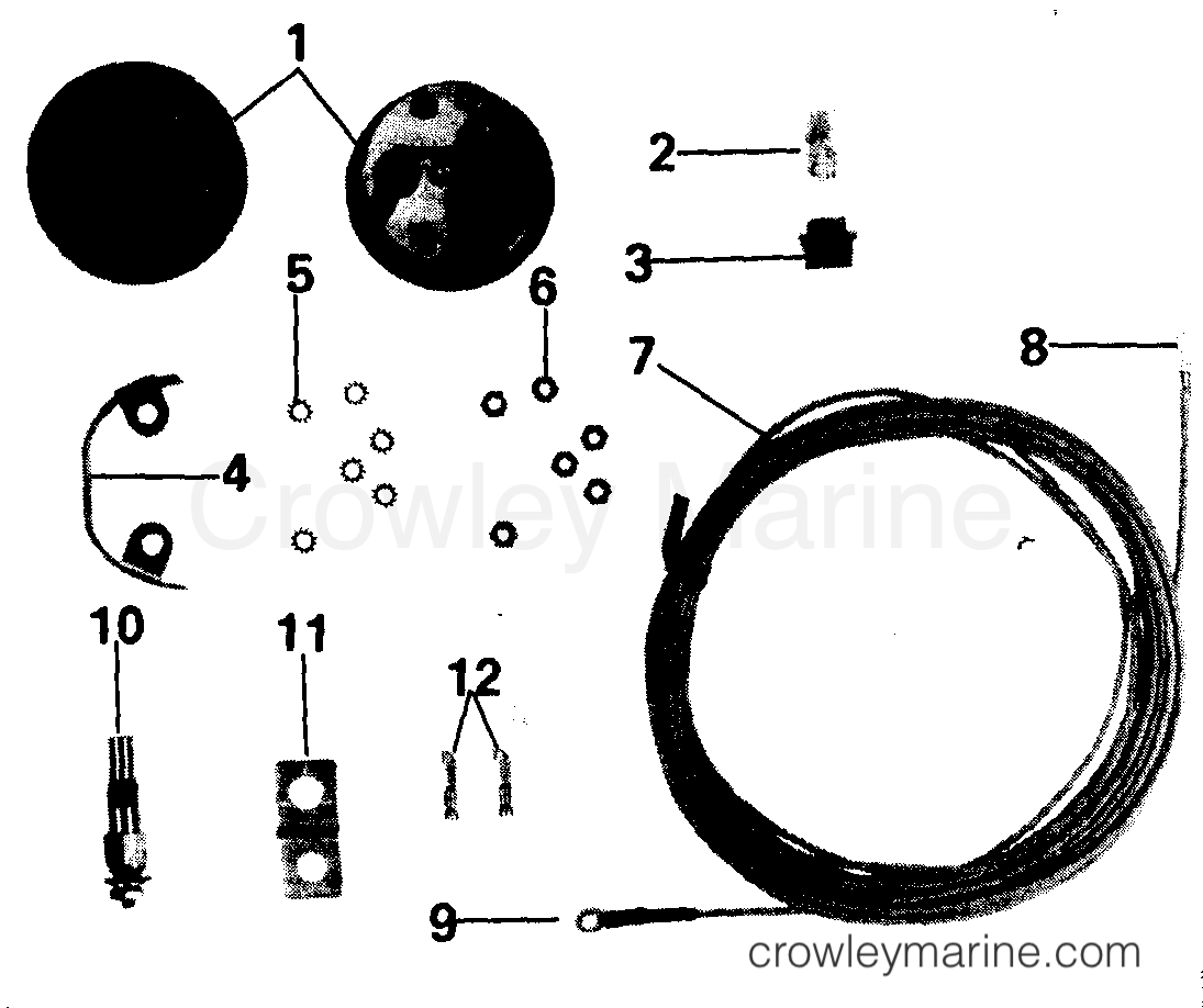 1988 Rigging Accessories - Instruments - OUTBOARD WATER TEMPERATURE GAUGE KITS -NEW TECH SERIES