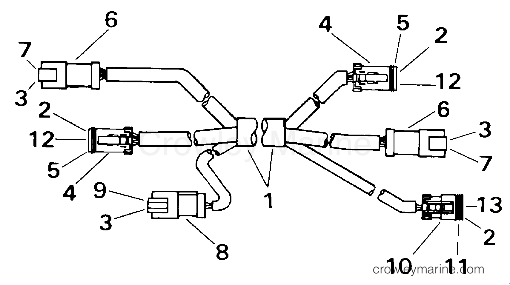 2000 Rigging Accessories - Electrical System - EXTENSION CABLE