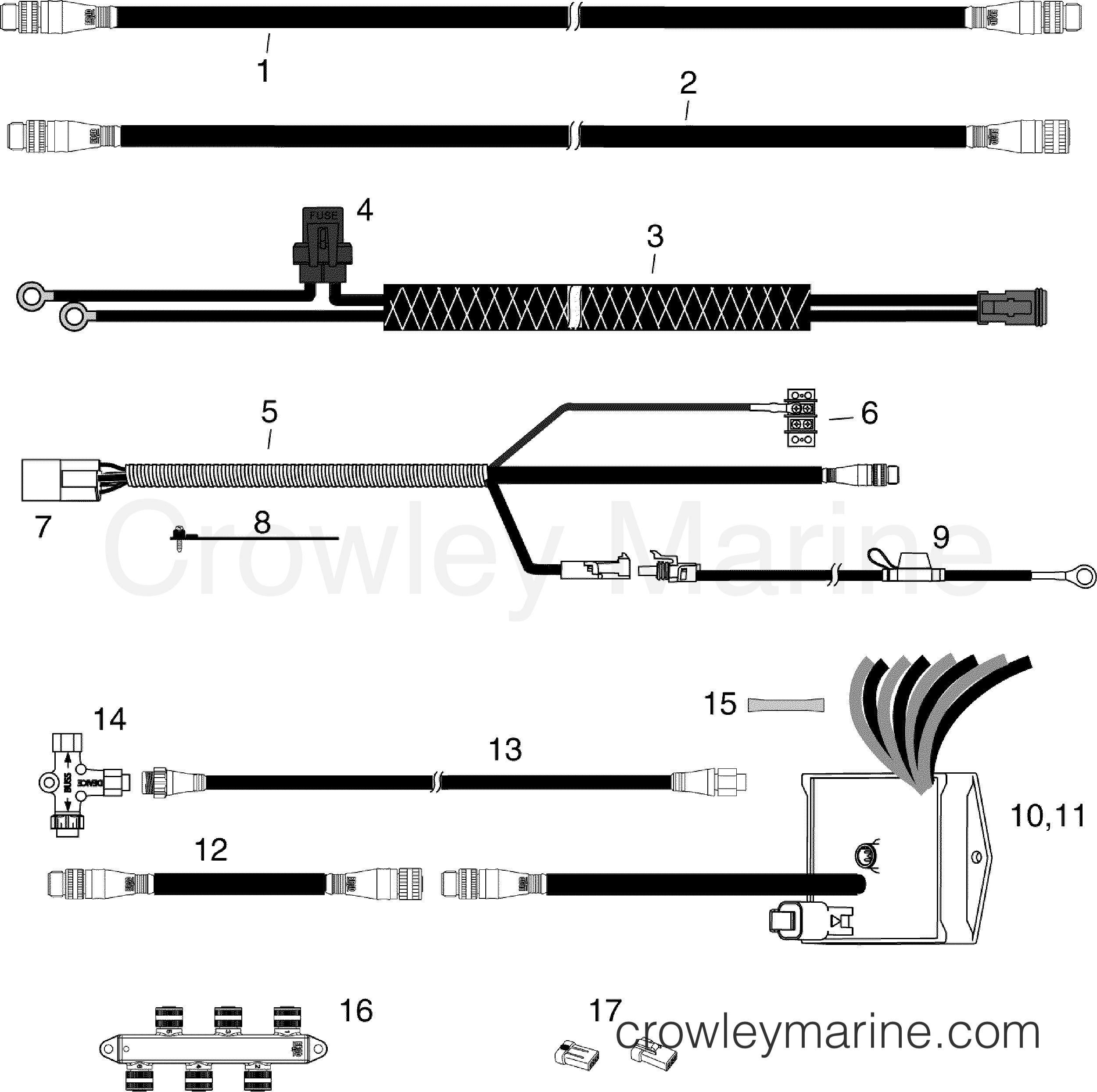 2005-2010 Rigging Accessories - Instruments - HARNESSES & CONNECTORS - ICON
