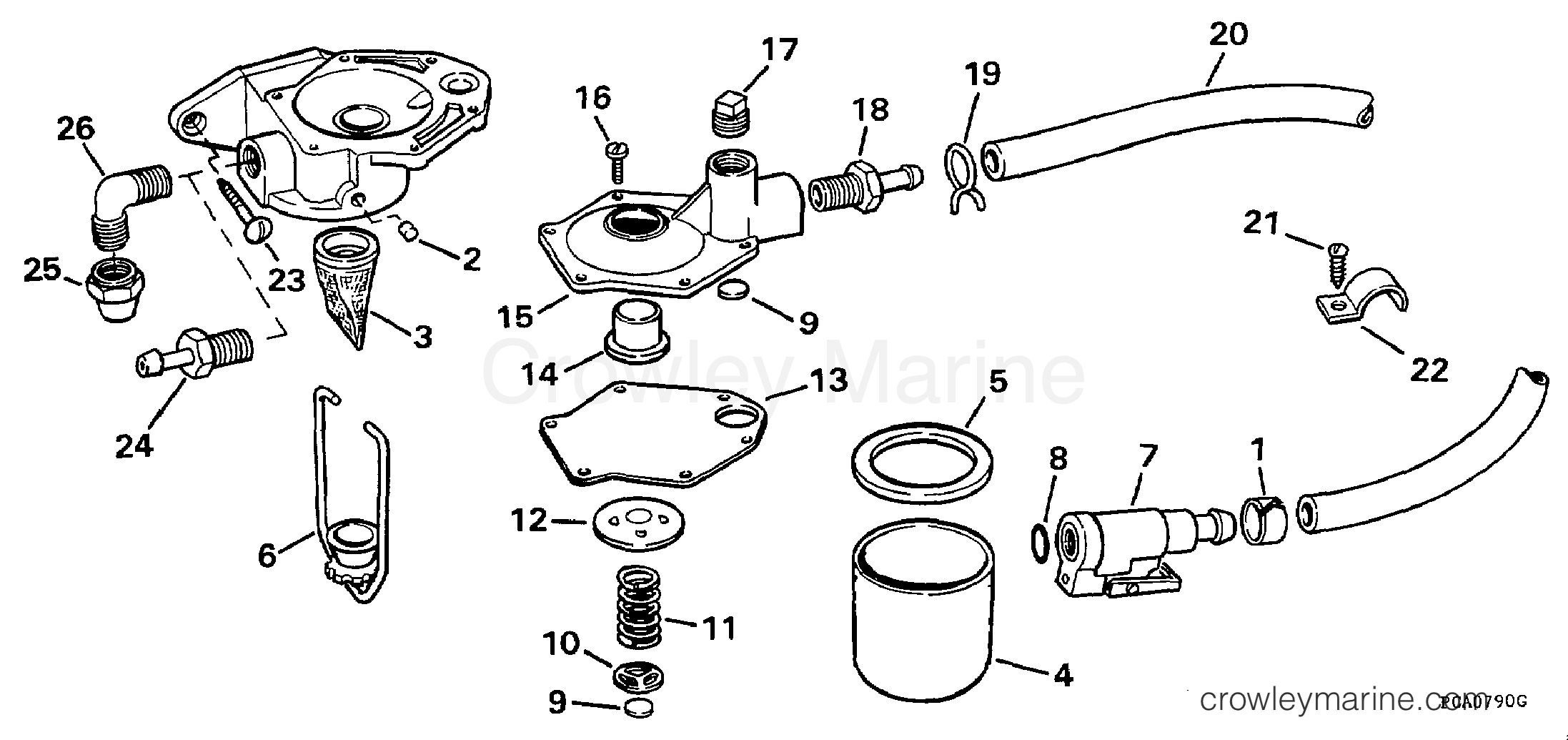 1997 Rigging Accessories - Fuel System - PRIMER PUMP KIT