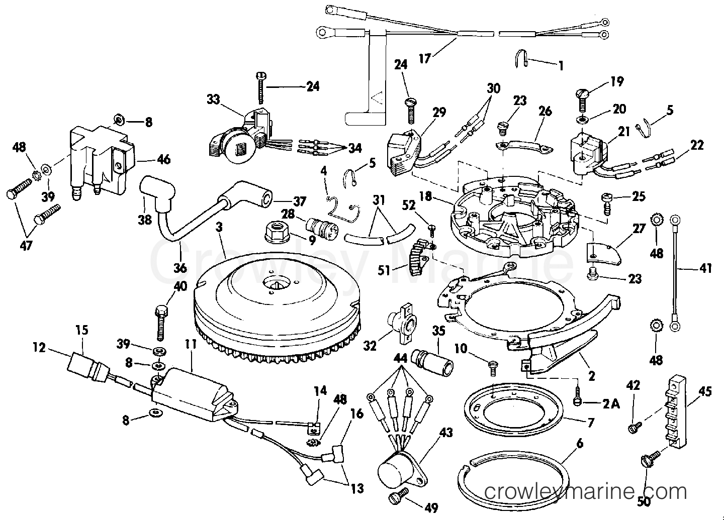 1987 Outboard 6 - J6SLCUD - IGNITION