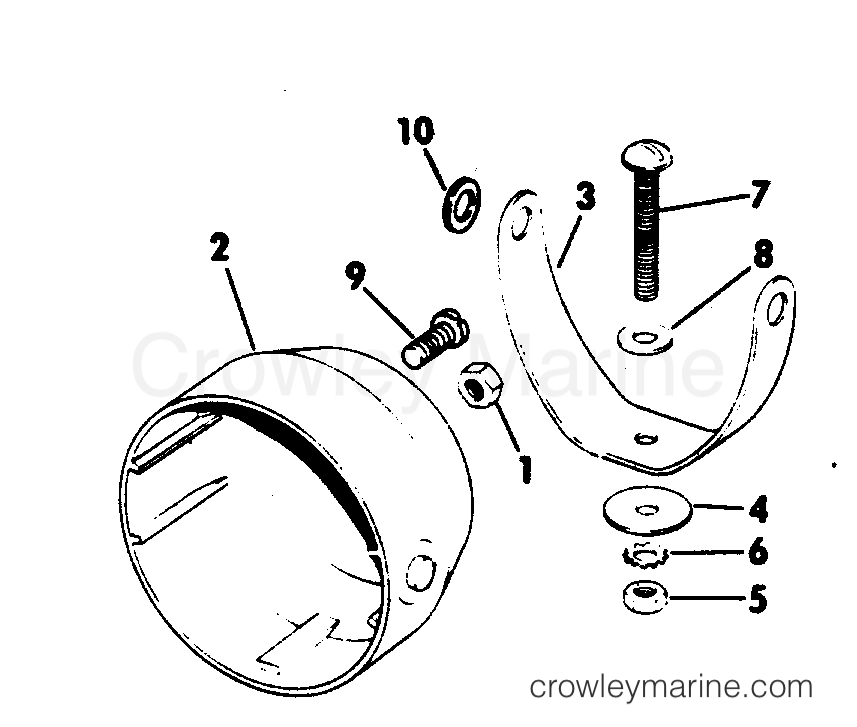 1982 Rigging Accessories - Instruments - POD MOUNT INSTRUMENT KIT