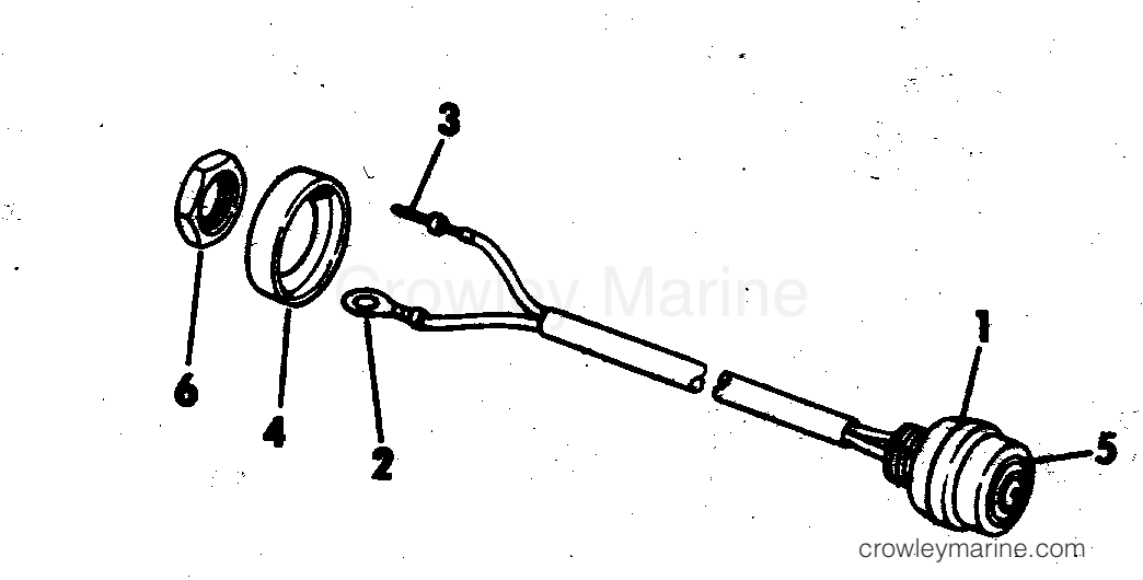 1981 Outboard 25 - J25RWCIM - SHORTING SWITCH