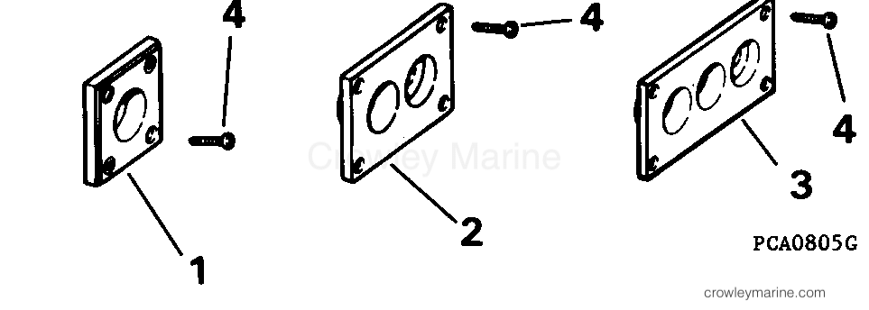 1997 Rigging Accessories - Instruments - BEZEL KITS - IGNITION