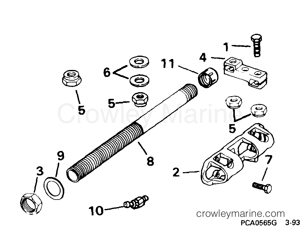 1999 Rigging Accessories - Steering - DUAL CABLE STEERING CONNECTOR KIT -- PARALLEL ENTRY --