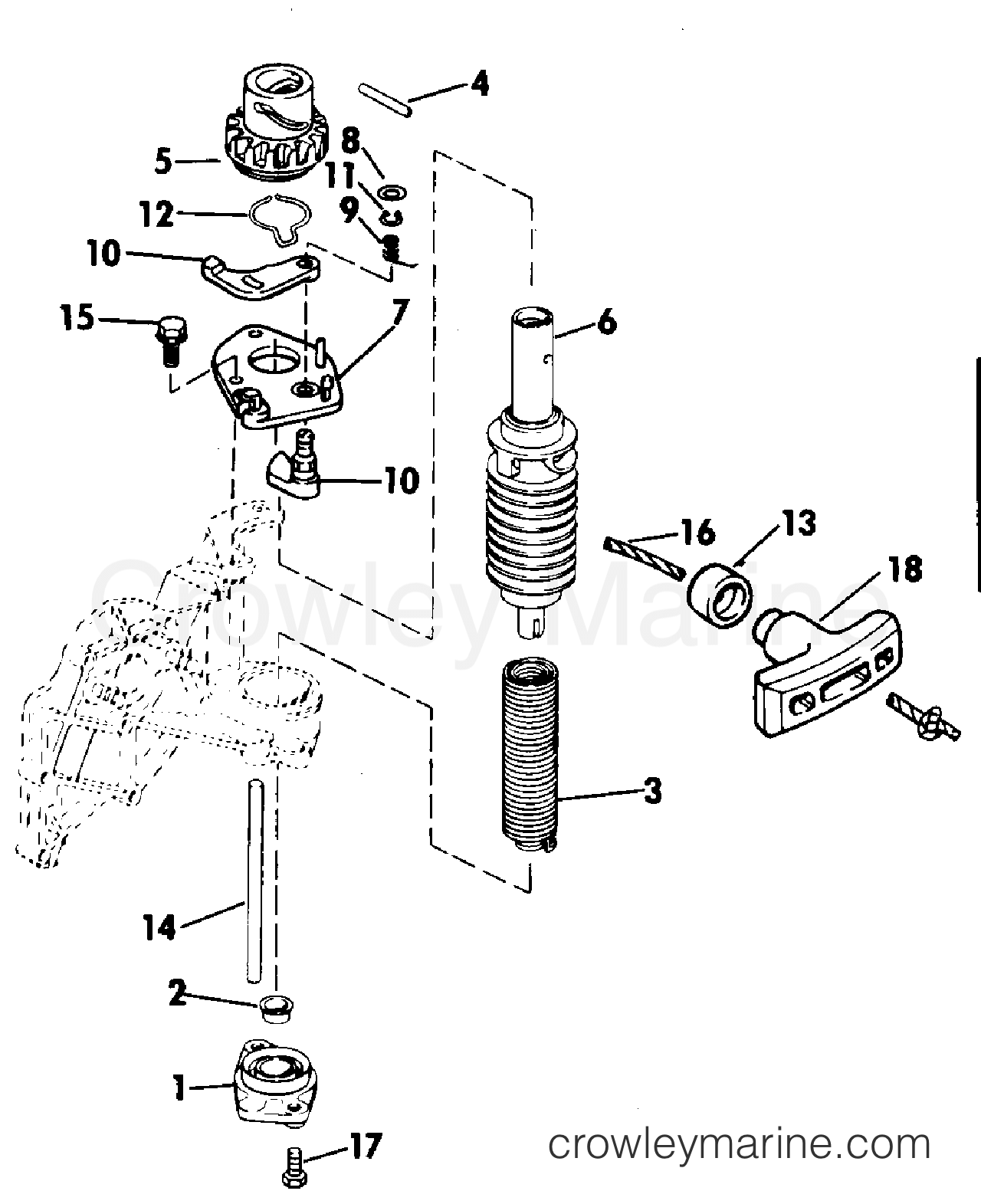 1980 Outboard 4.5 - J5RLCSS - REWIND STARTER-7.5