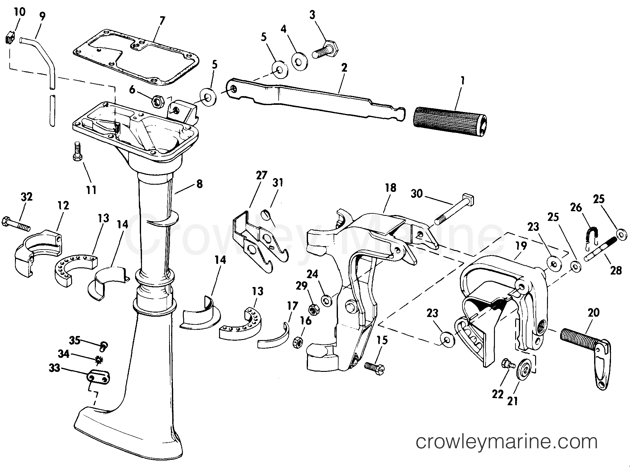 1985 Outboard 2 - J2RCOC - MIDSECTION