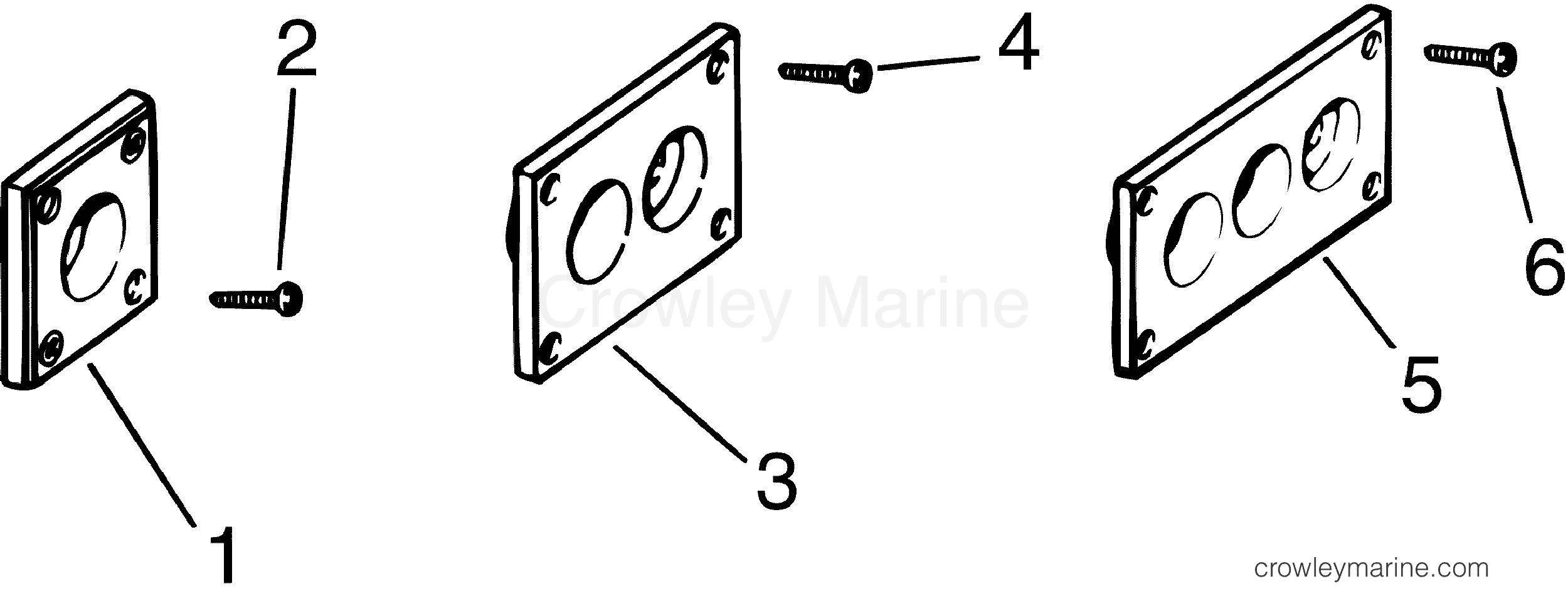 2012 Rigging Accessories - INSTRUMENTS/RIGGING - BEZEL KITS - IGNITION