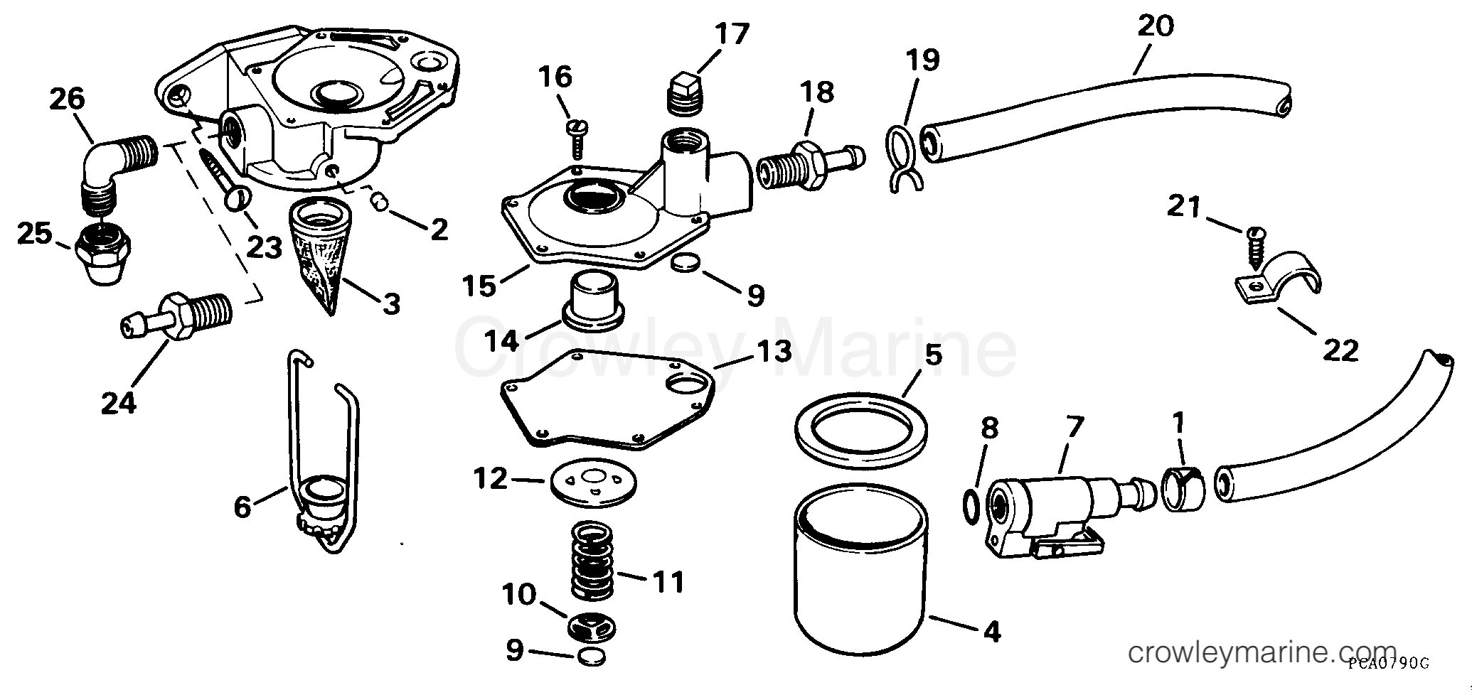 1998 Rigging Accessories - Fuel System - PRIMER PUMP KIT
