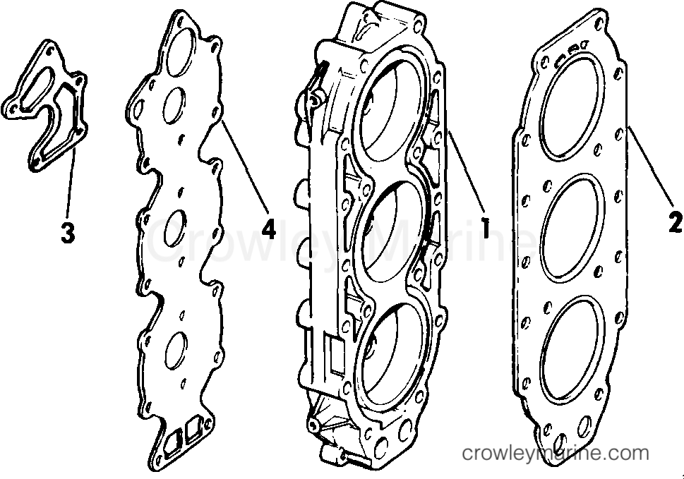 1985 Rigging Accessories - Miscellaneous - CYLINDER HEAD KIT - HIGH PERFORMANCE 75
