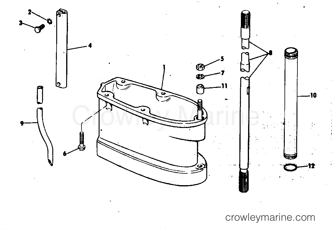 1978 Rigging Accessories - Miscellaneous - EXTENSION KIT ASSEMBLY 35 HP