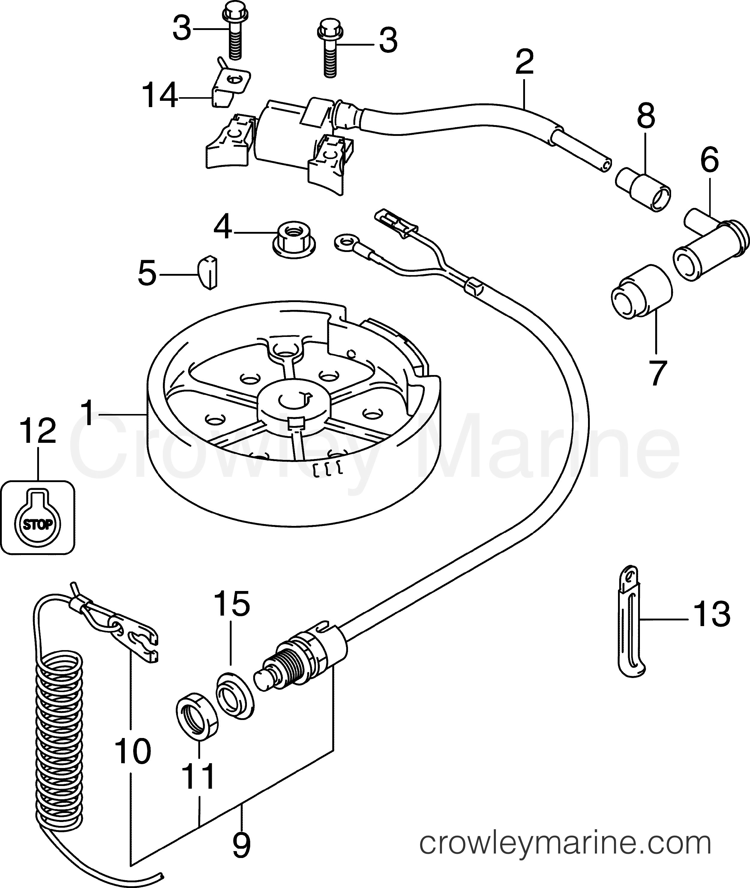 2007 Outboard 2.5 - J2R4SUC - IGNITION