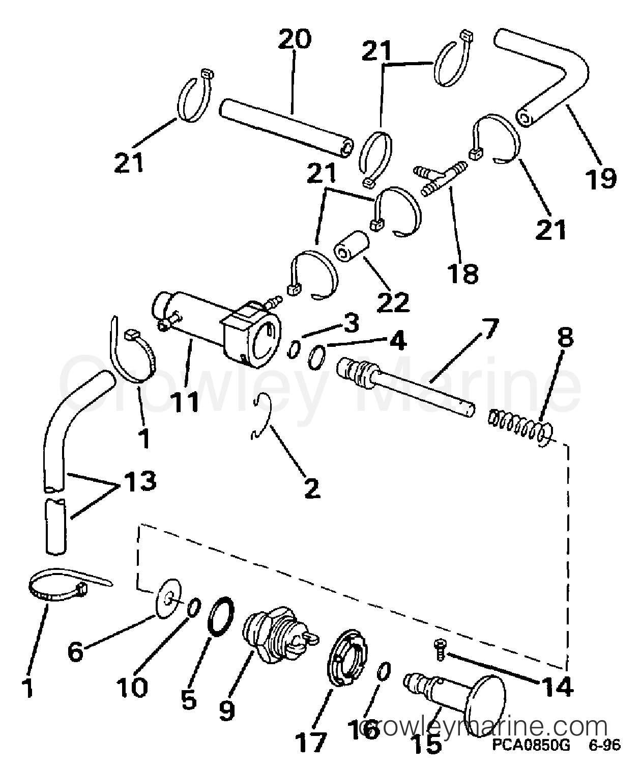 1997 Outboard 30 - J30TEEUD - PRIMER SYSTEM