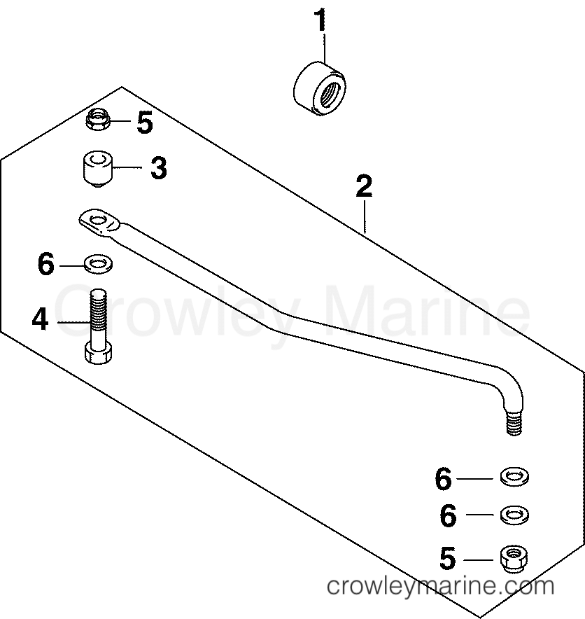 2005 Outboard 10 - J10R4SOA - STEERING CONNECTOR KIT