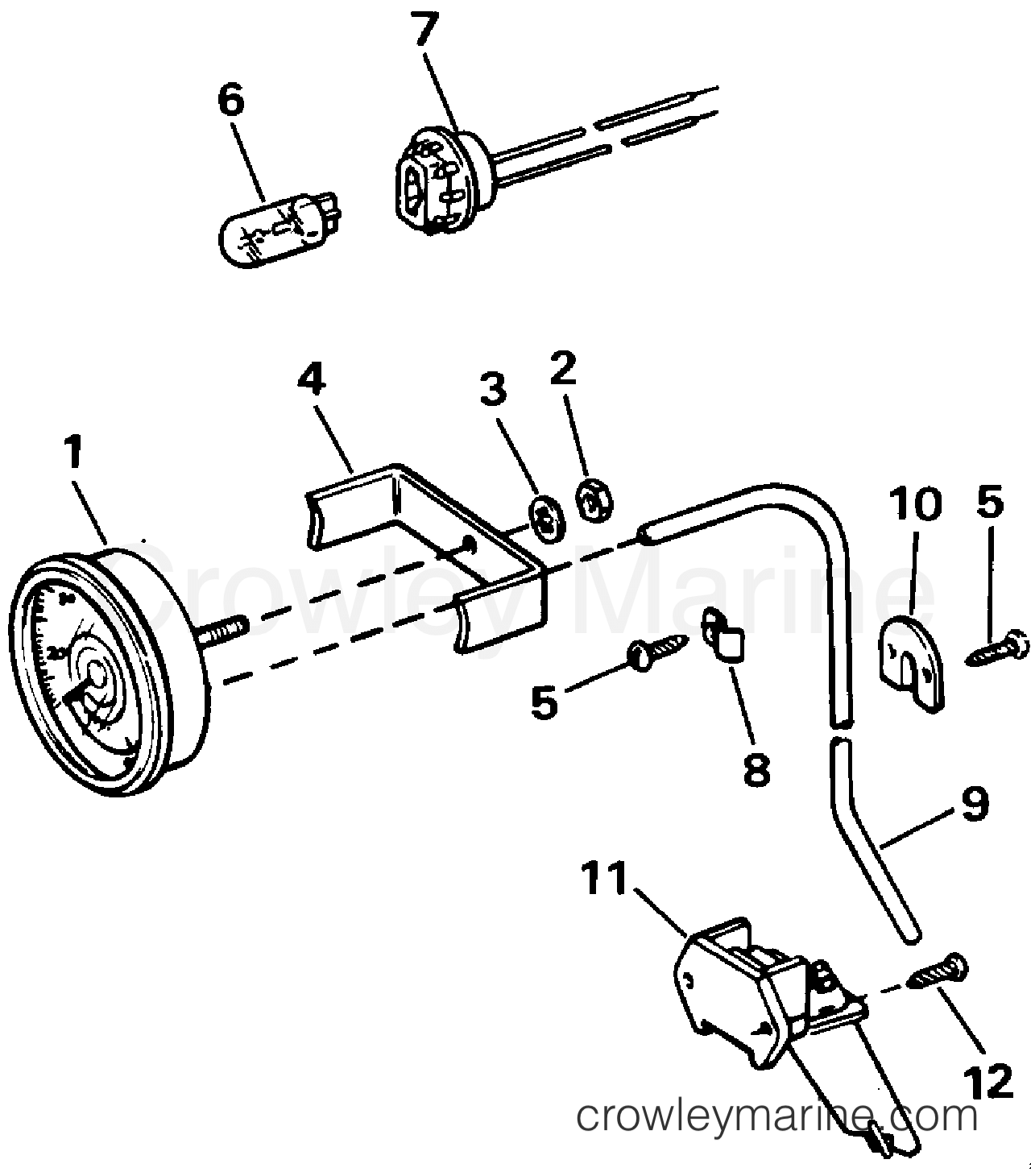 1993 Rigging OMC Stern Drive - All Models - SPEEDOMETER KITS