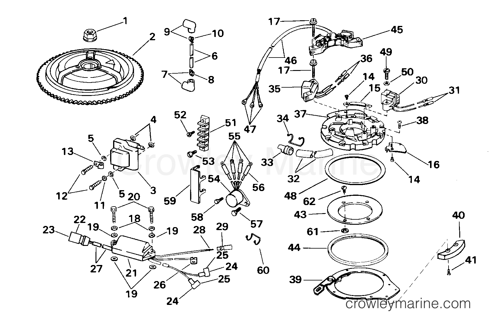 2000 Outboard 25 - J25ELSSS - IGNITION