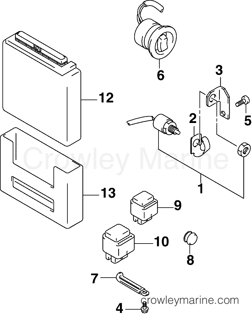 2006 Outboard 50 - BJ50PL4SDR - ENGINE CONTROL UNIT