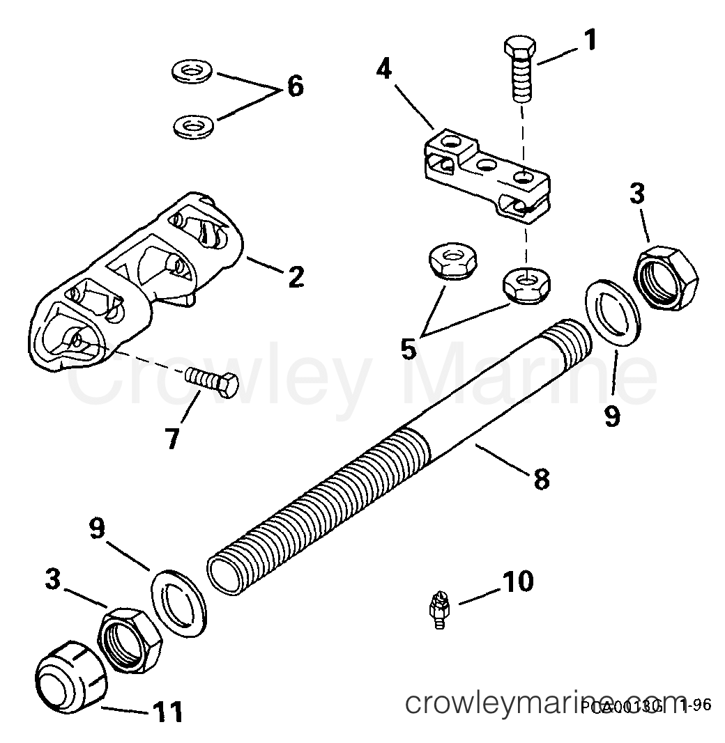 1999 Outboard 150 - E150FCXEEO - DUAL STEERING CONNECTOR KIT -- OPTIONAL