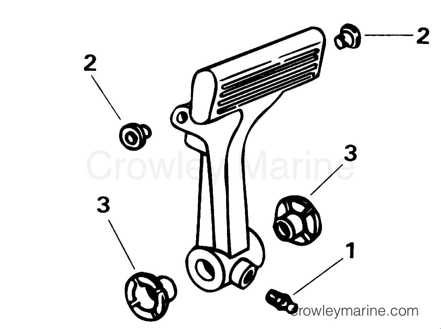 2000 Rigging Accessories - Miscellaneous - SHIFT HANDLE KIT - 20, 25,30