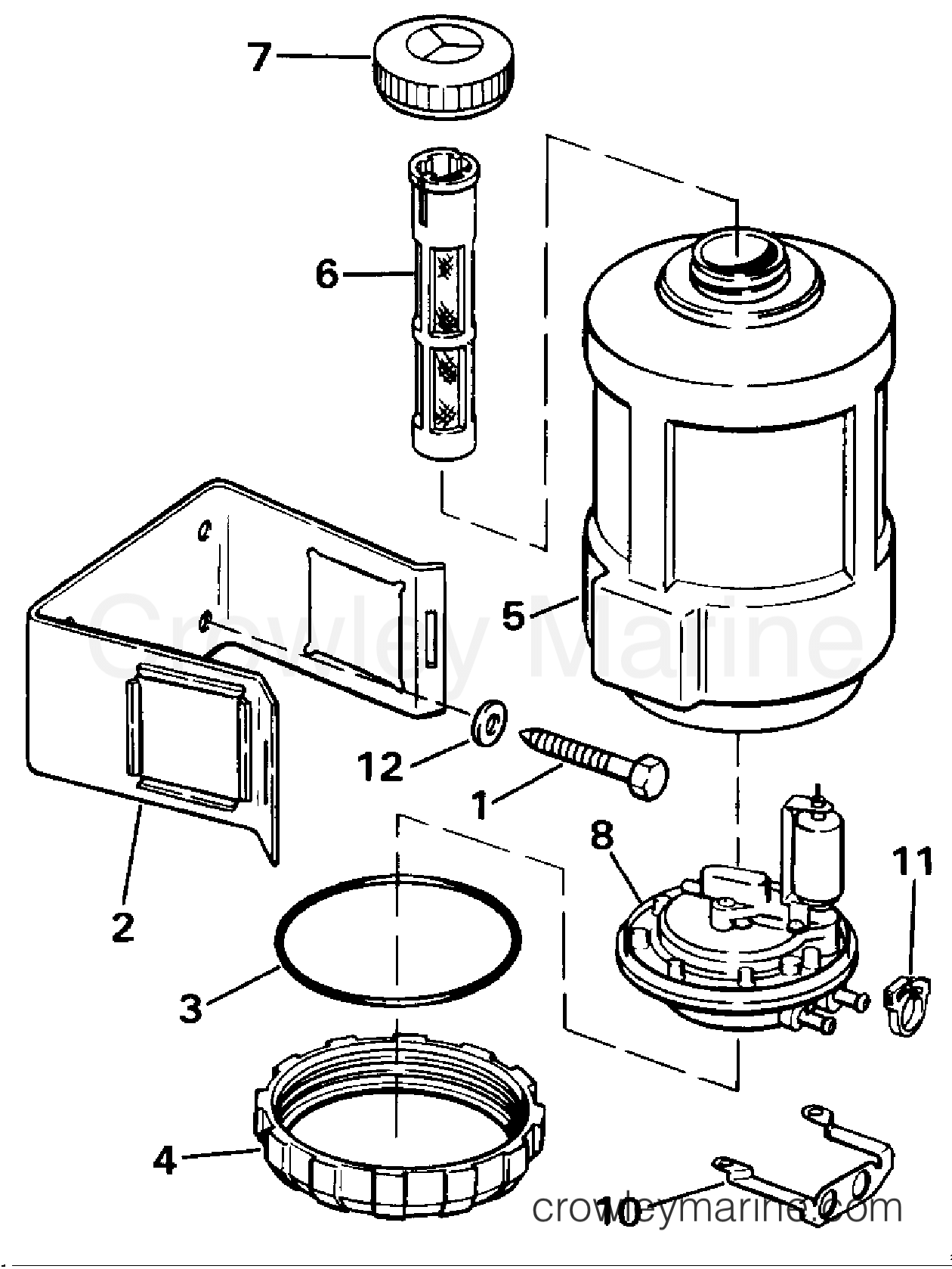 1986 Rigging Accessories - Fuel System - AUTOBLEND R REMOTE MOUNT