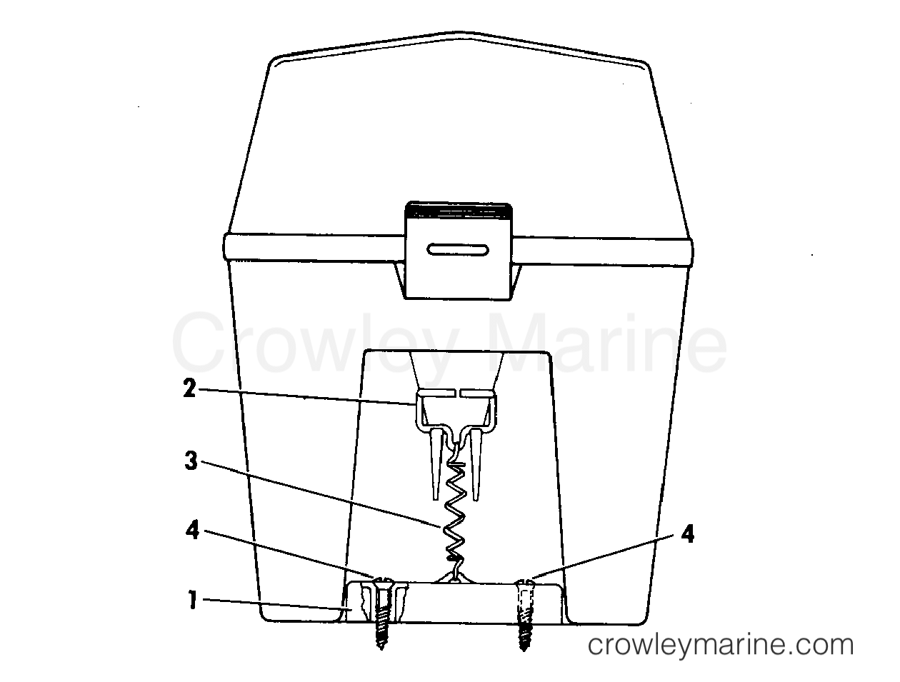 1975 Rigging Accessories - Electrical System - BATTERY BOX KITS (A)