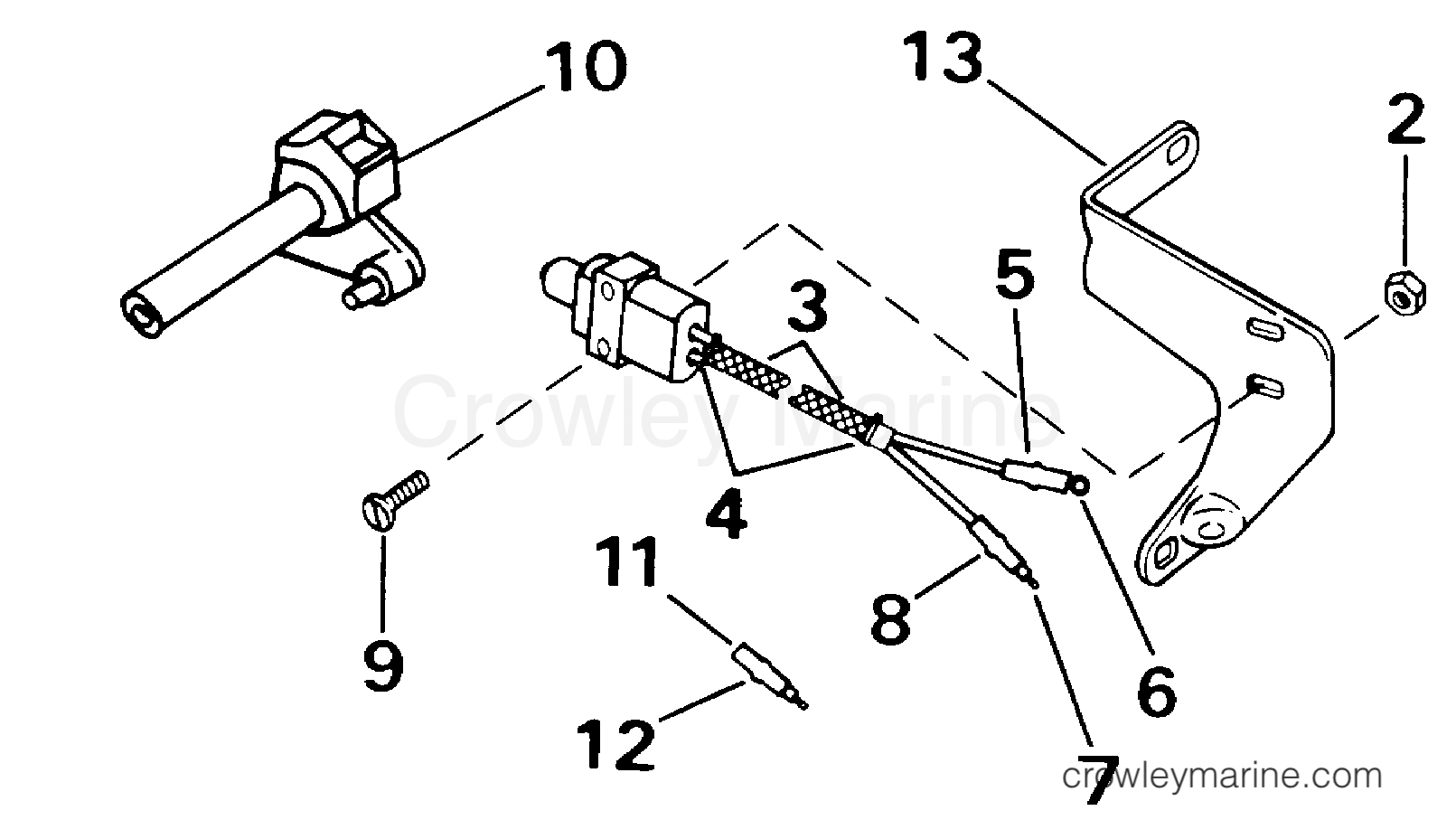 2000 Rigging Accessories - Electrical System - NEUTRAL START KIT - 9.9, 15 (4-STROKE)