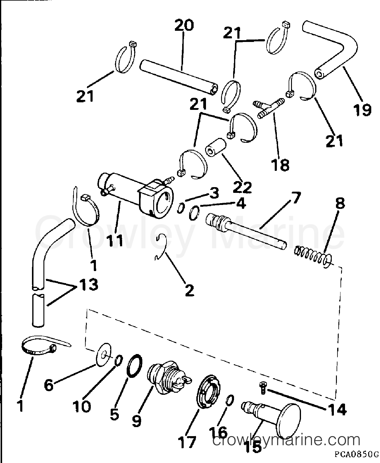 1994 Outboard 30 - E30RERM - PRIMER SYSTEM