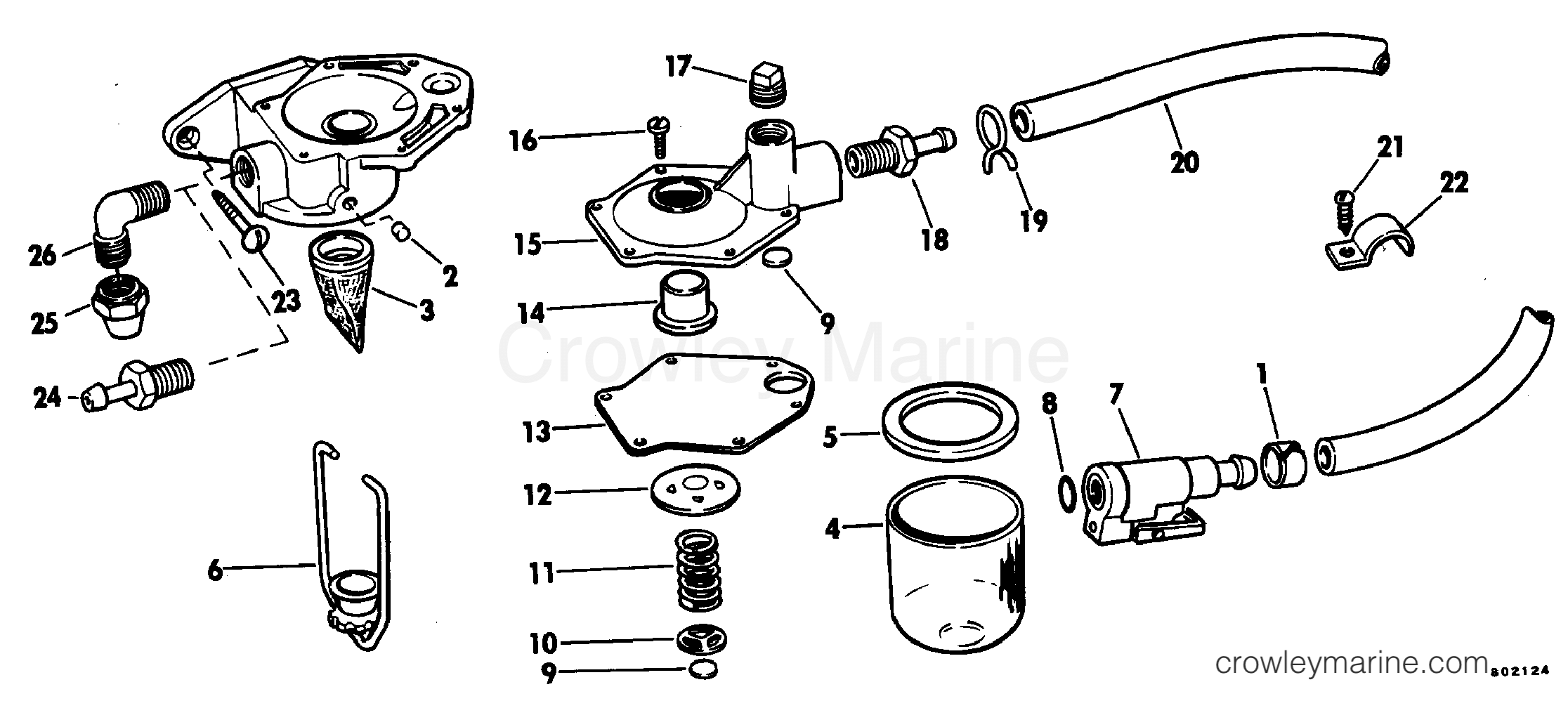 1981 Rigging Accessories - Fuel System - PRIMER PUMP KIT