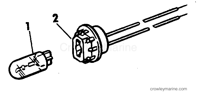 1981 Rigging Accessories - Instruments - SPEEDOMETER LIGHT KIT