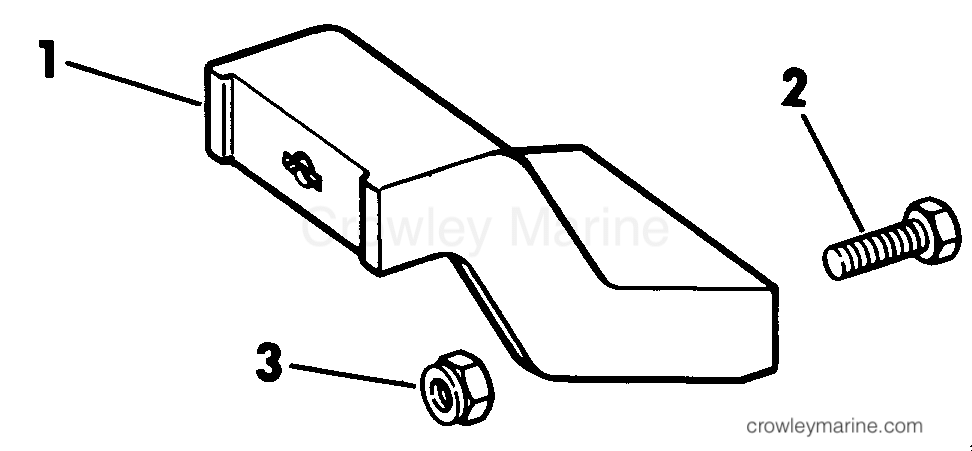 1986 Rigging Accessories - Steering - ADAPTER KIT 6 & 8