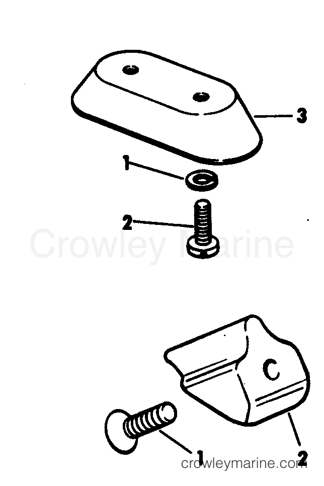 1982 Rigging Accessories - Electrical System - ZINC ANODE KIT