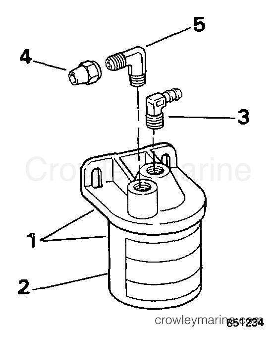 1997 Rigging Accessories - Fuel System - FUEL FILTER