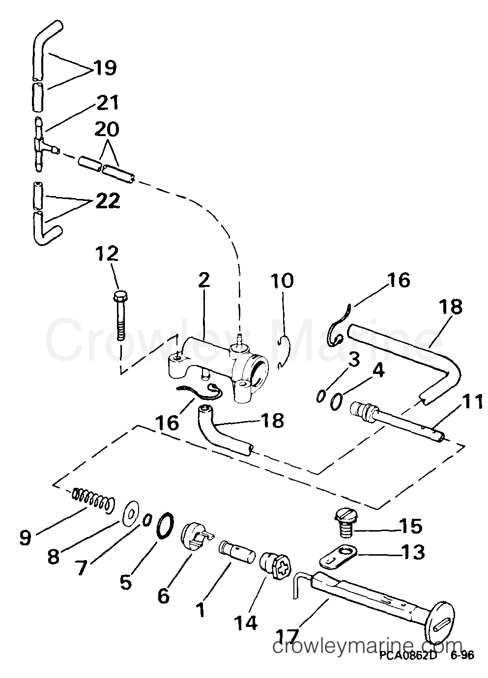 1999 Outboard 50 - J40WREES - PRIMER SYSTEM